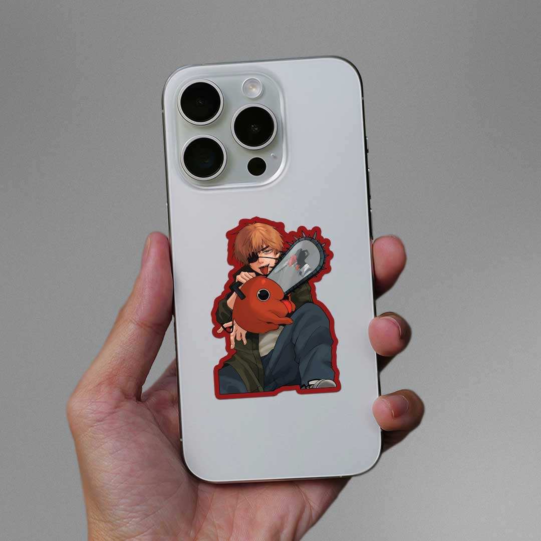 Pochita Sticker - Image 3