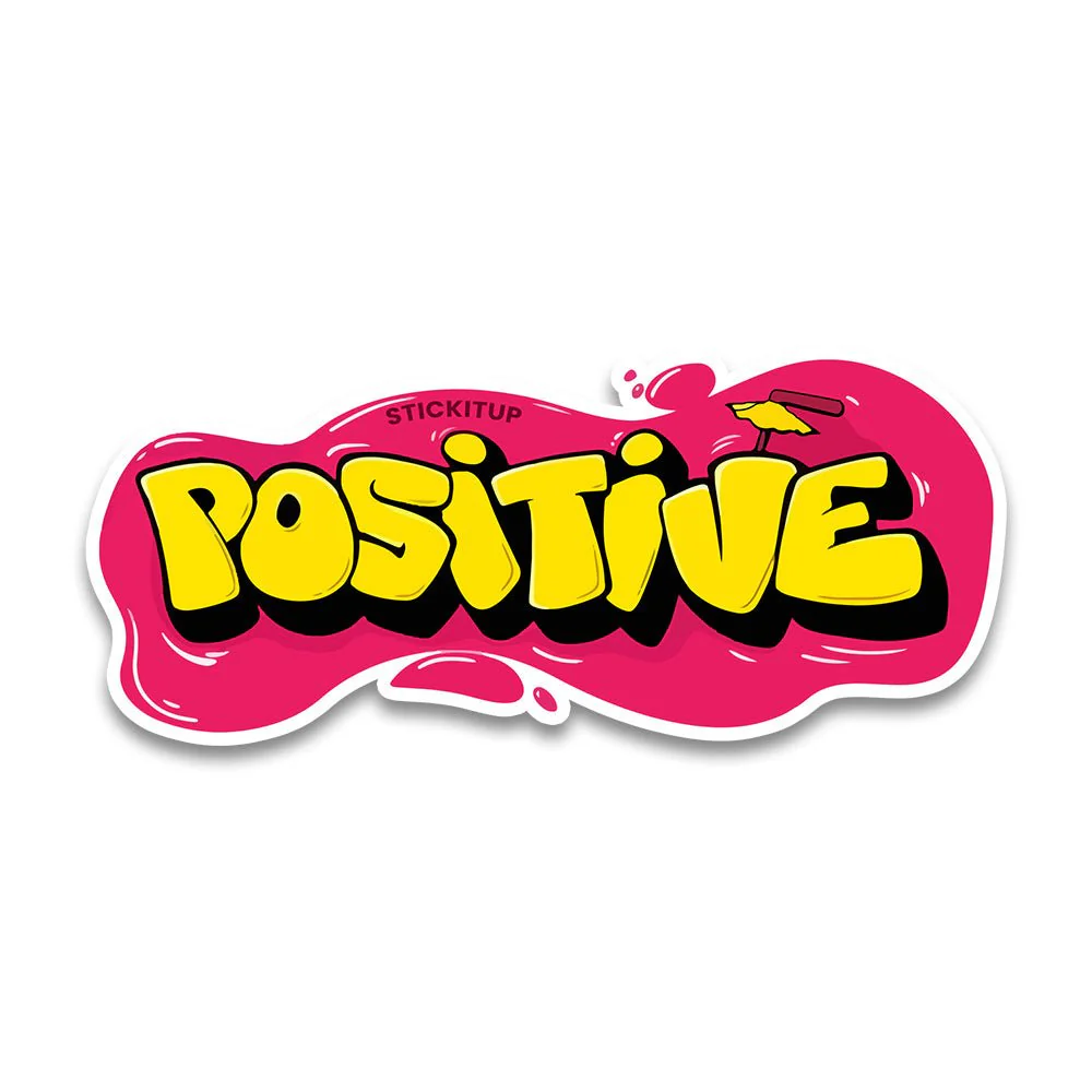 Positive Bumper Sticker - Image 2