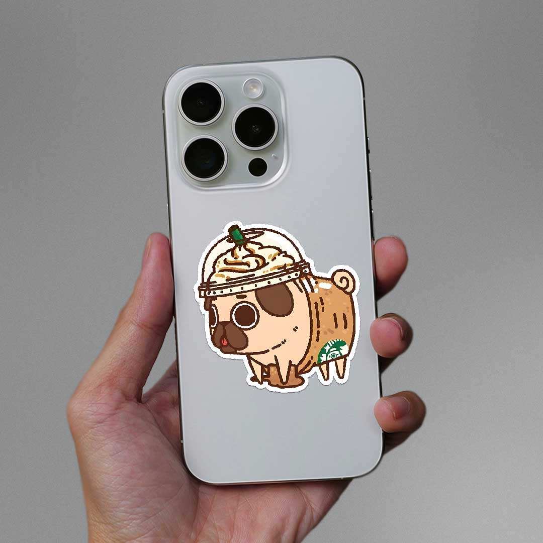 Pugbugs Sticker - Image 3