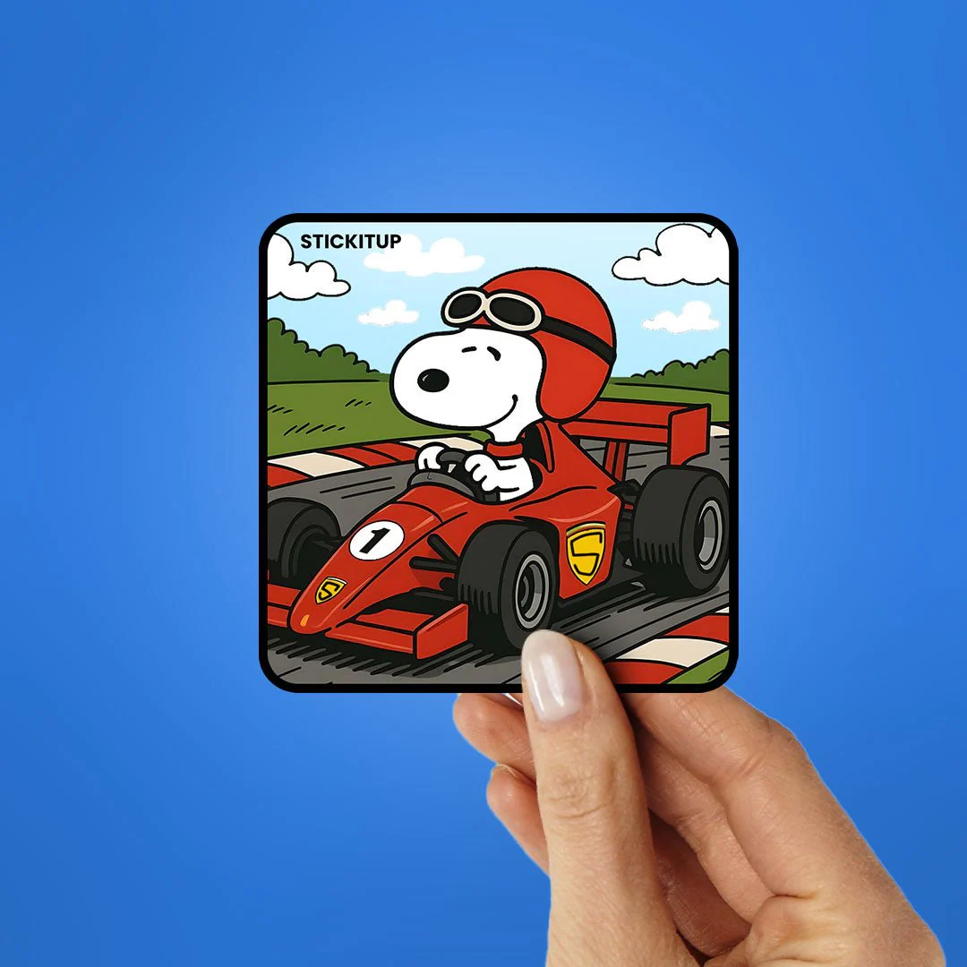PUP RACER Sticker - Image 2