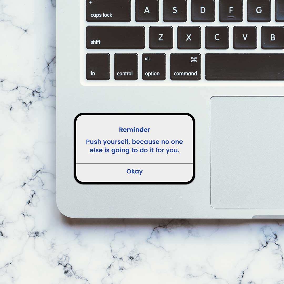 Push Yourself Sticker - Image 5