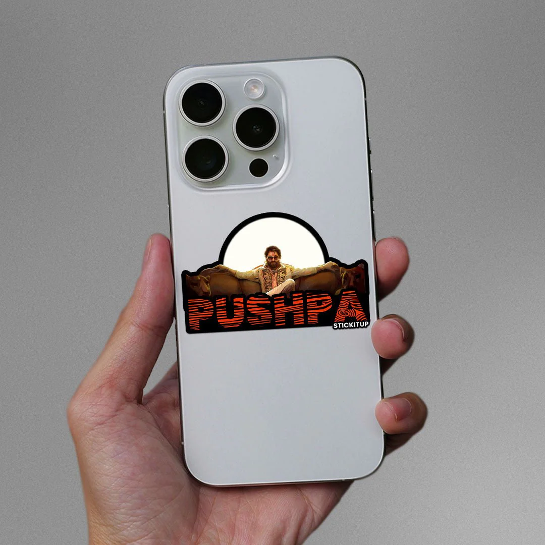 Pushpa 0.1 Sticker - Image 3