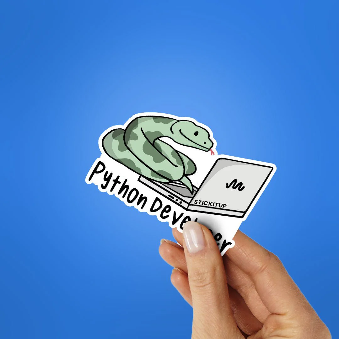 Python Developer Sticker - Image 2