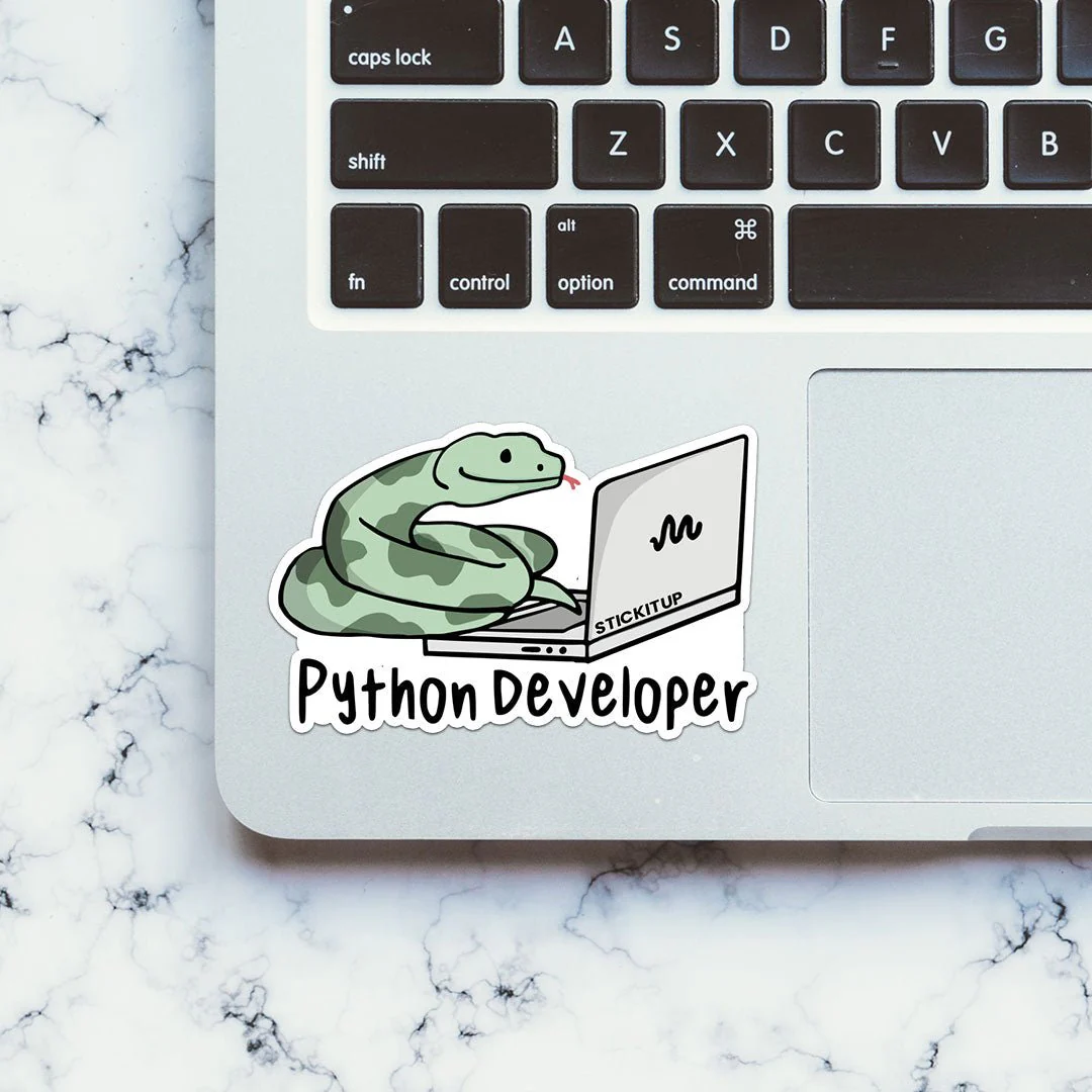 Python Developer Sticker - Image 4
