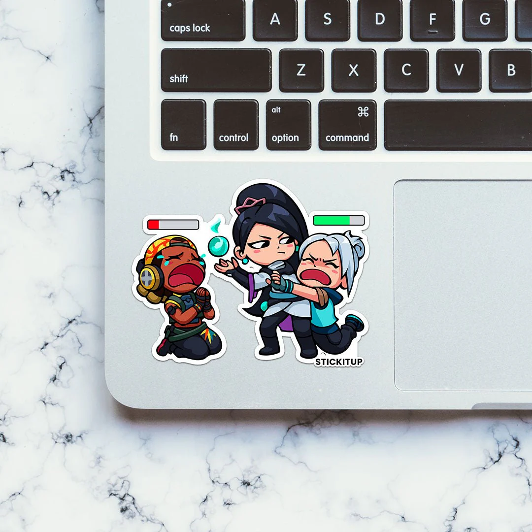 RAZE VS JETT Sticker - Image 4