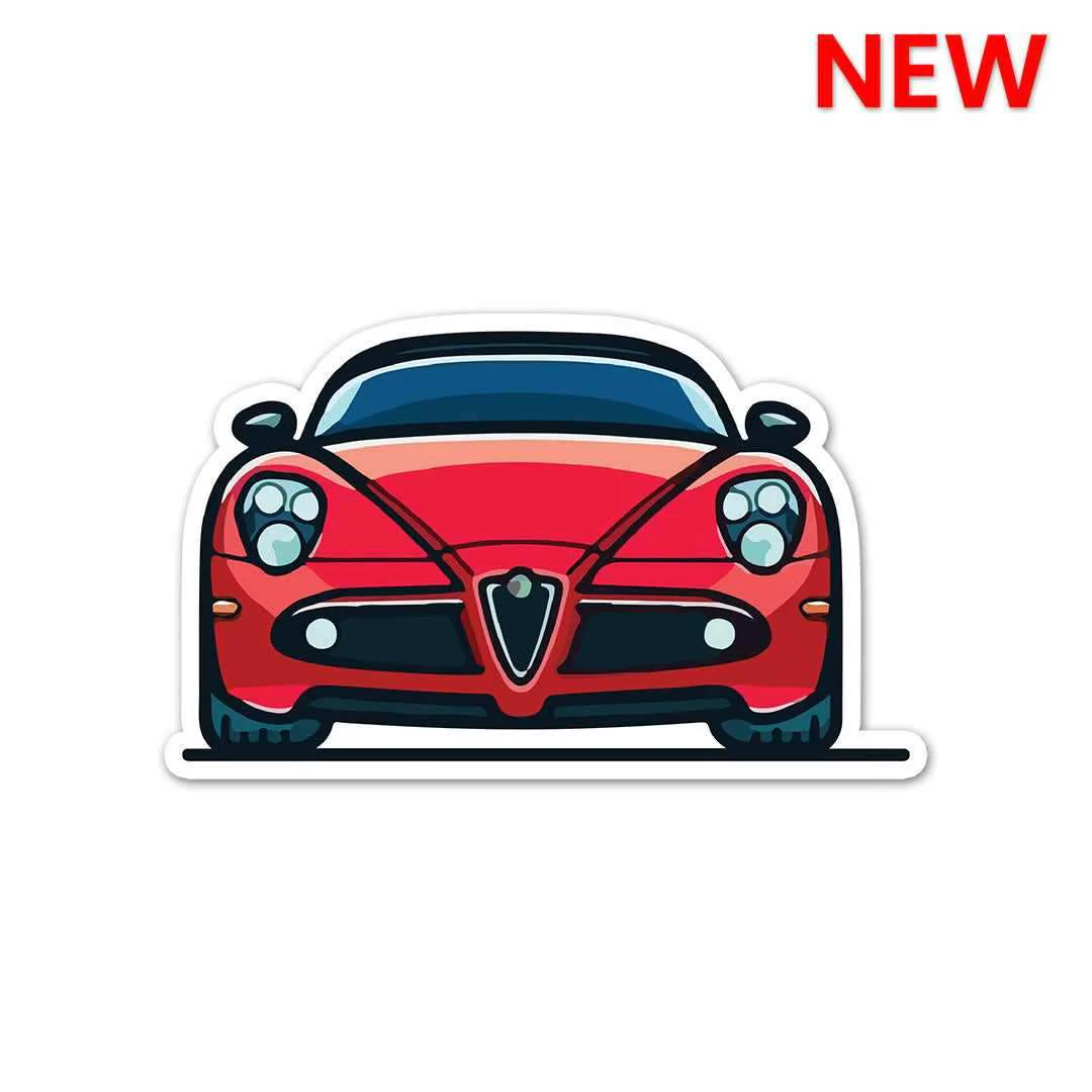 Racer Car Sticker - Image 2