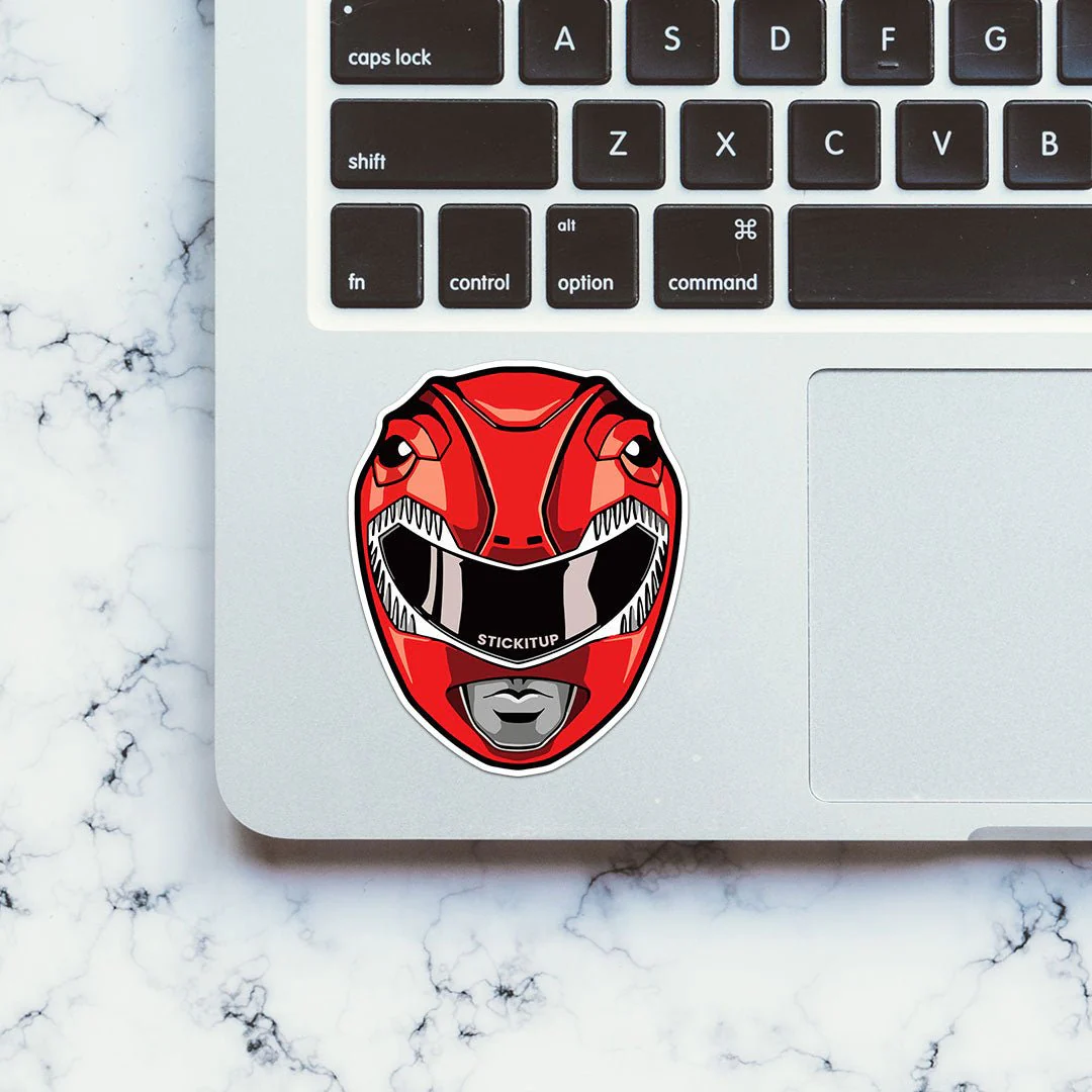 Red Ranger Sticker - Image 4