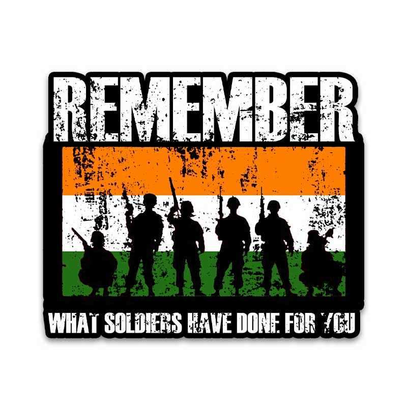 Remember Bumper Sticker - Image 2