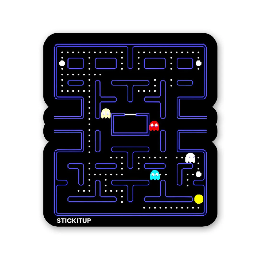 Retro Game Sticker