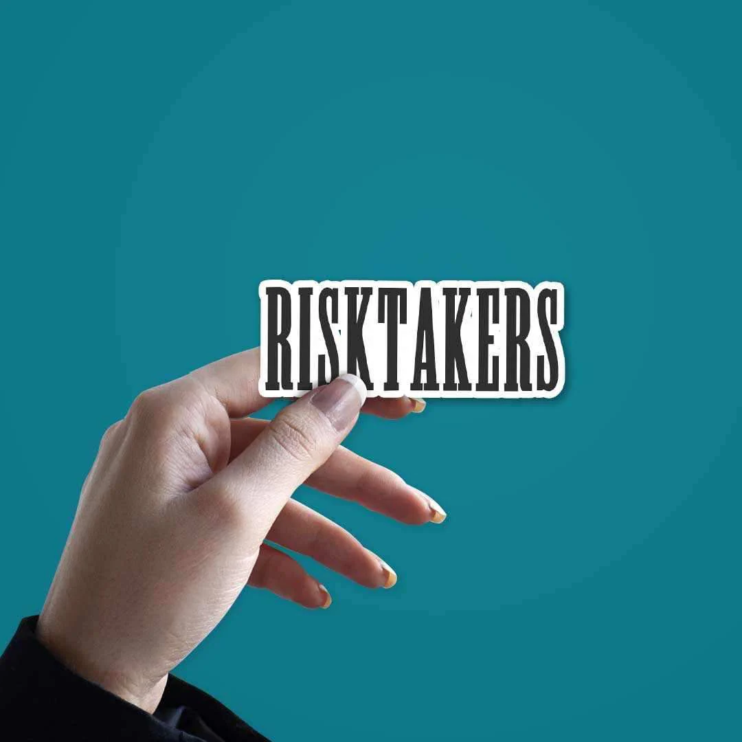 Risk Takers Sticker - Image 2