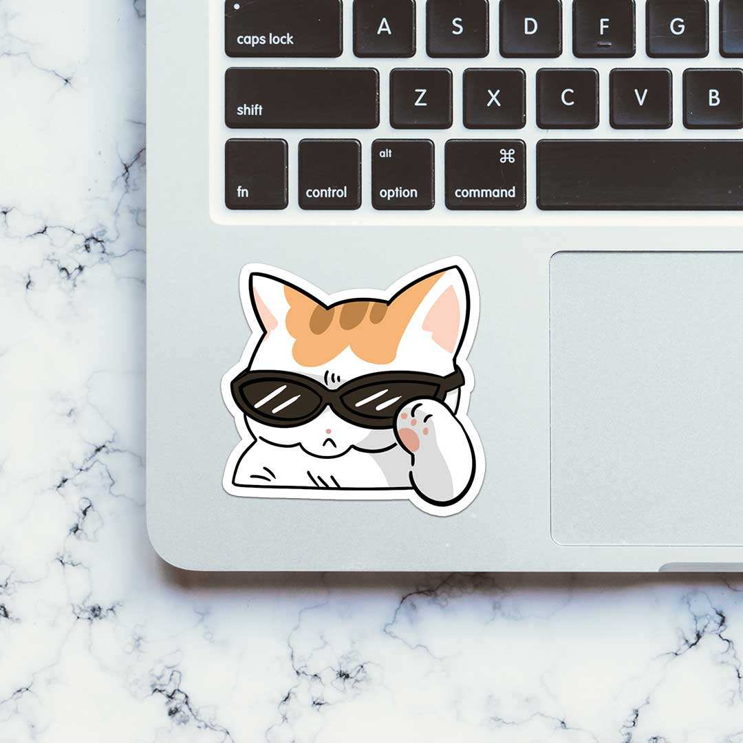 Rizz Cat Sticker - Image 4