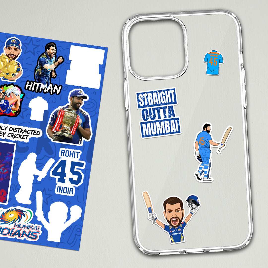Rohit Sharma Mini sticker sheet - Image 2