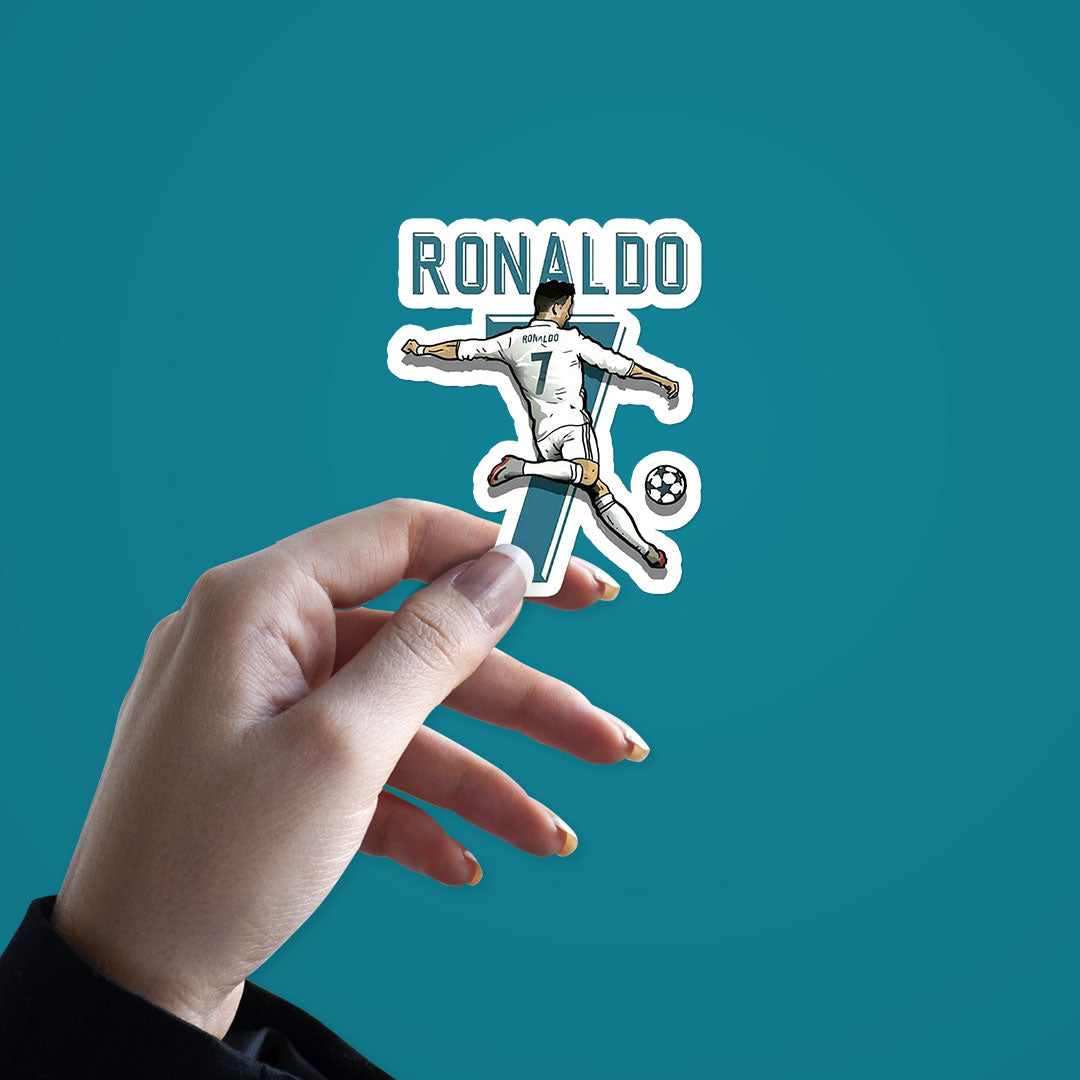 Ronaldo-GOAT Sticker - Image 4