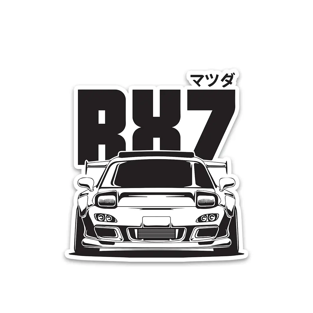 RX7 Bumper Sticker