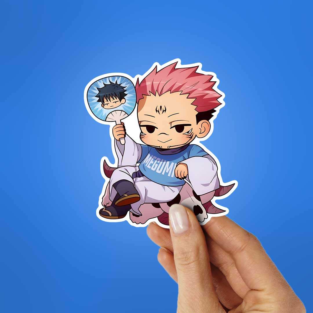 Ryomen Sukuna Chibi Sticker - Image 2