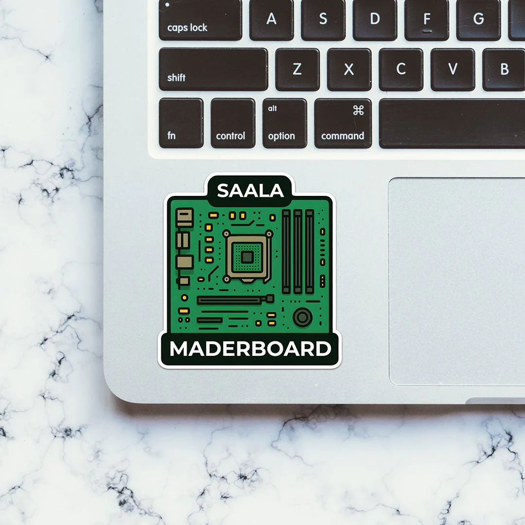 SAALA MADERBOARD Sticker - Image 4