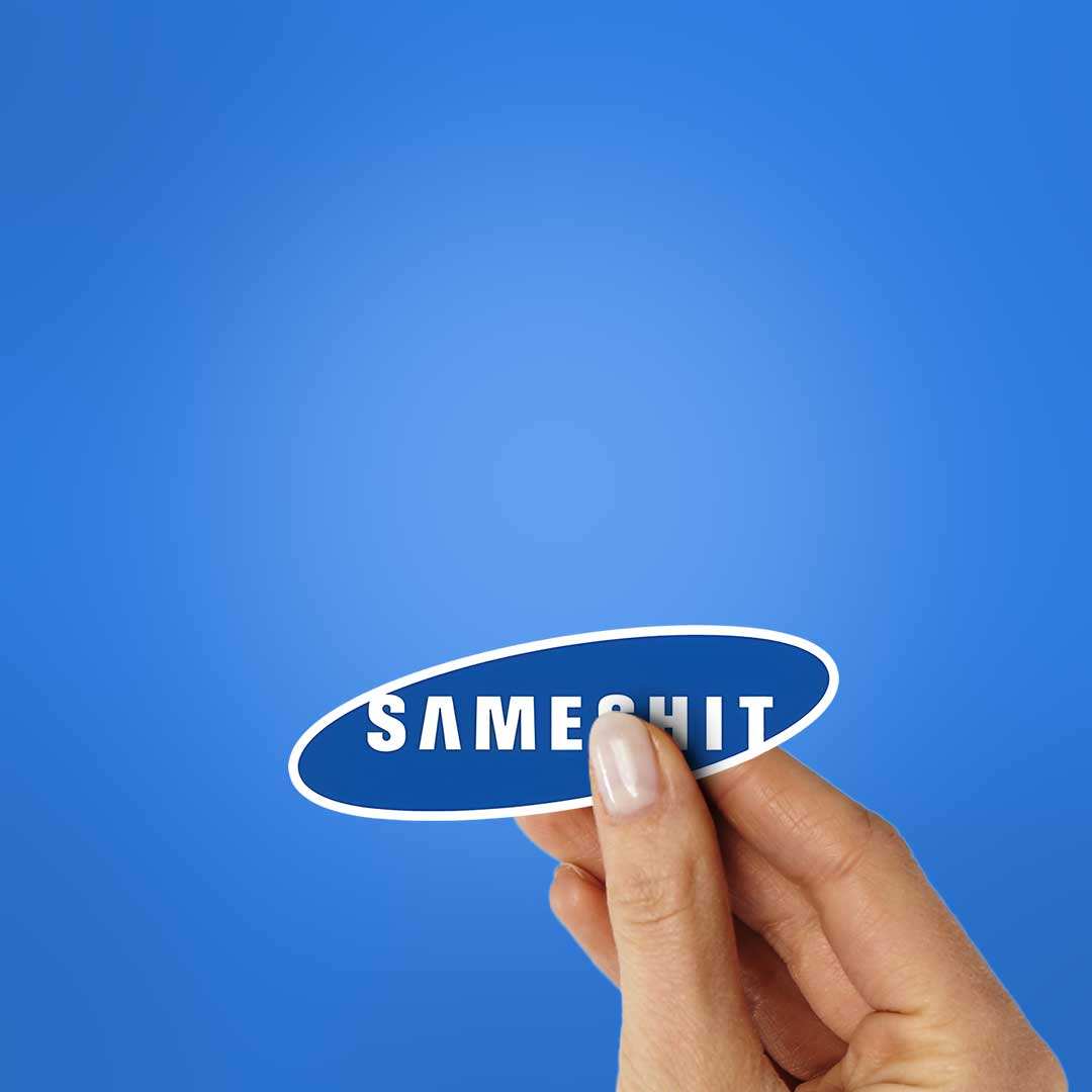 Sameshit Sticker - Image 2