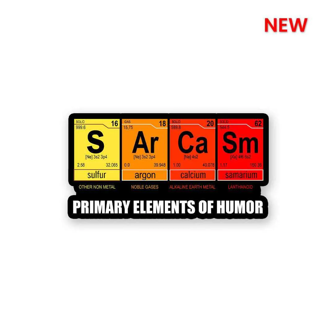 S-Ar-Ca-Sm Sticker