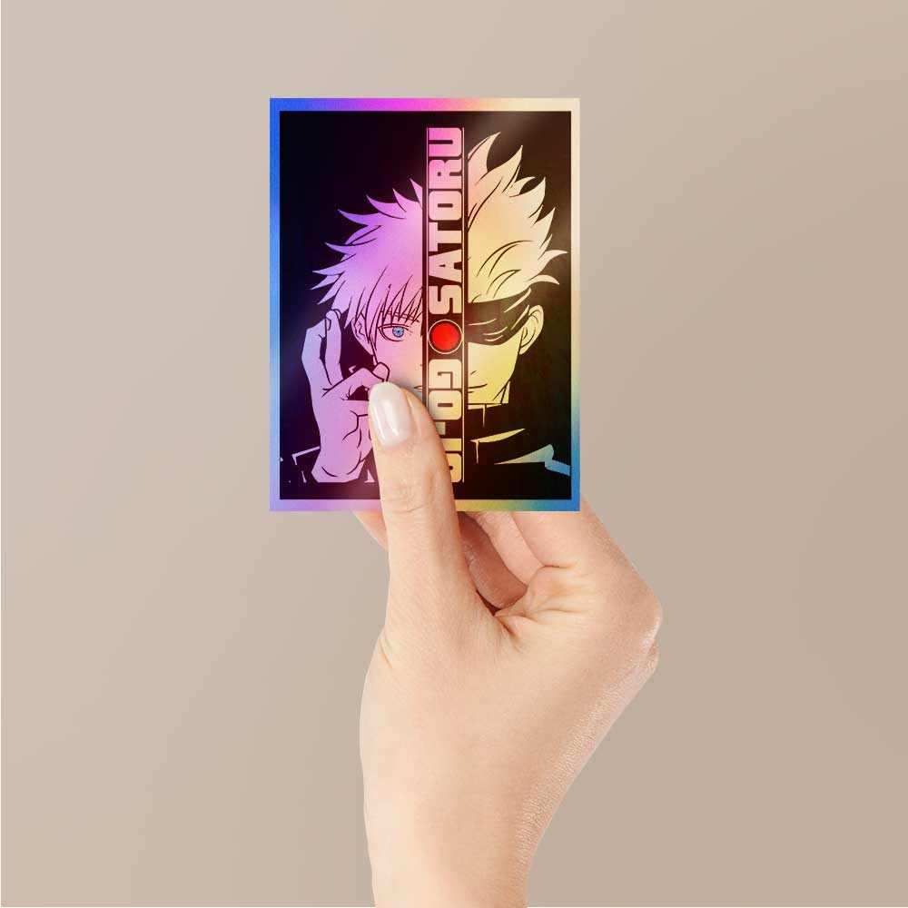 Satoru Gojo Holographic Stickers - Image 2