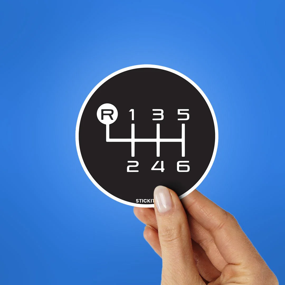 Shift Gear Sticker - Image 2