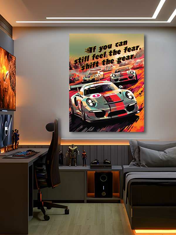 Shift The Gear Canvas Art - Image 4