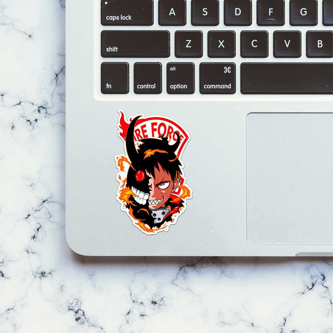 Shinra Fire Force Sticker - Image 4