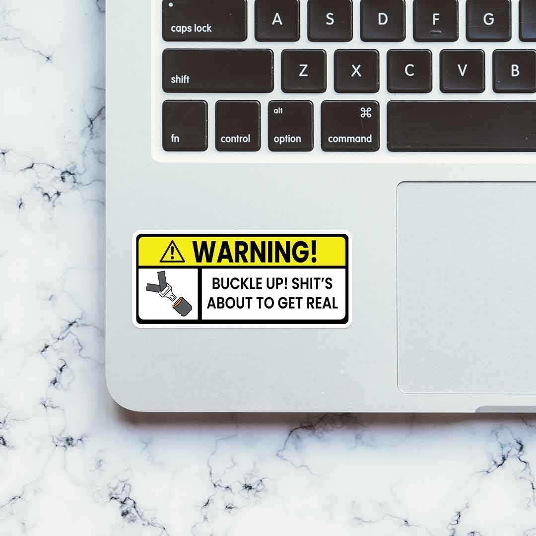 Shit's about to get real Sticker - Image 4
