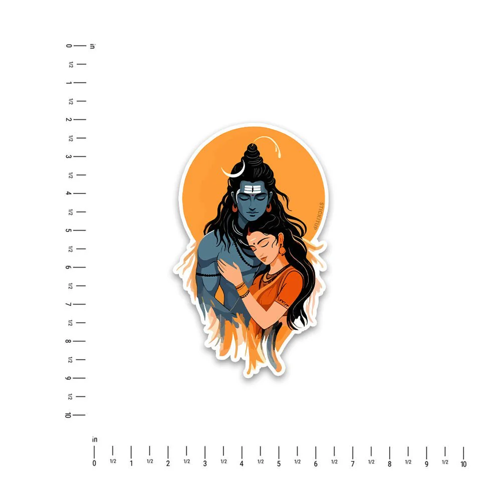 Shiv Paarvatee Bumper Sticker - Image 4