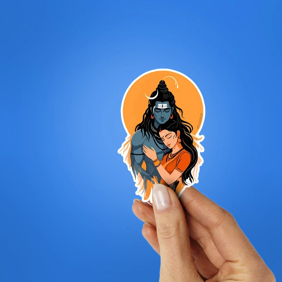 Shiv Paarvatee Sticker - Image 2