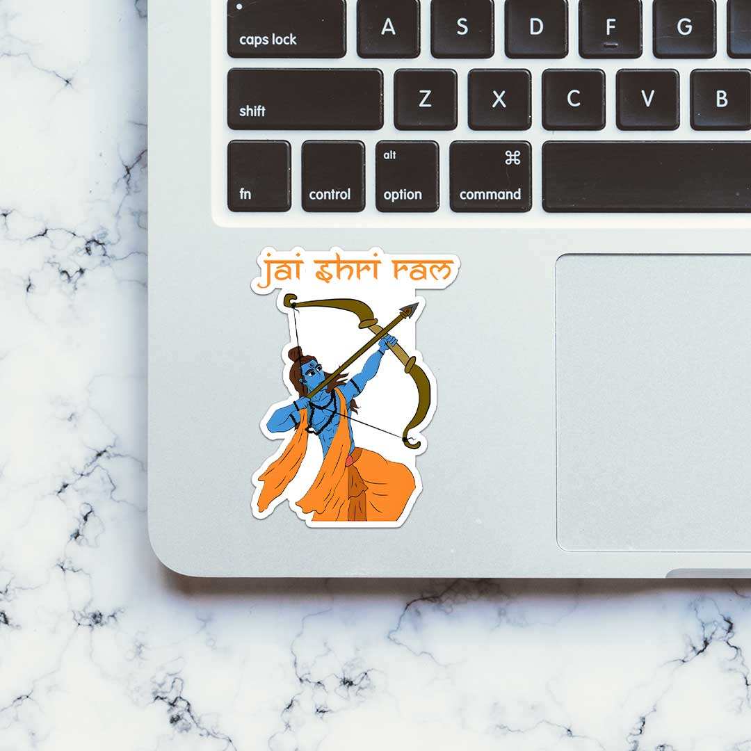 Shree Ram Sticker - Image 4