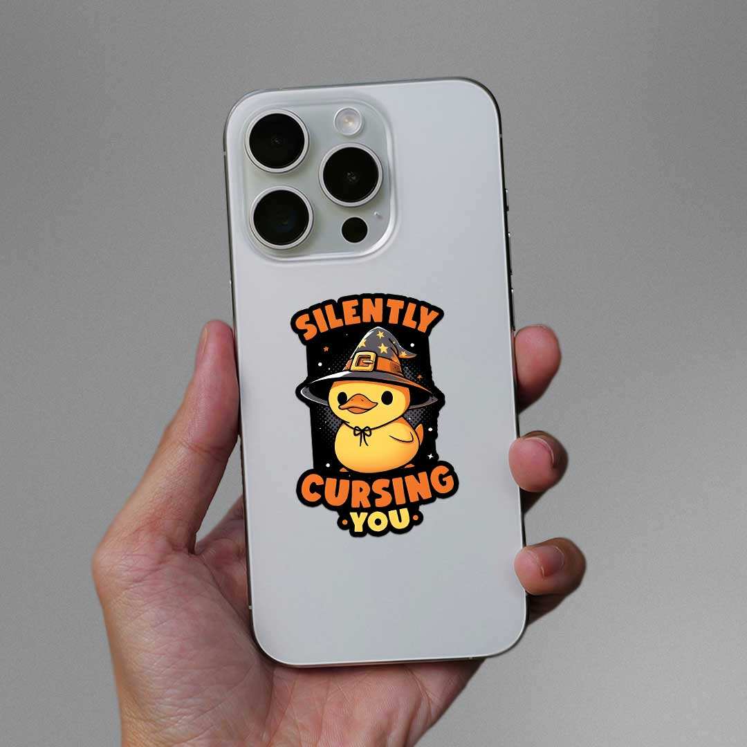 Silently Cursing You Sticker - Image 3