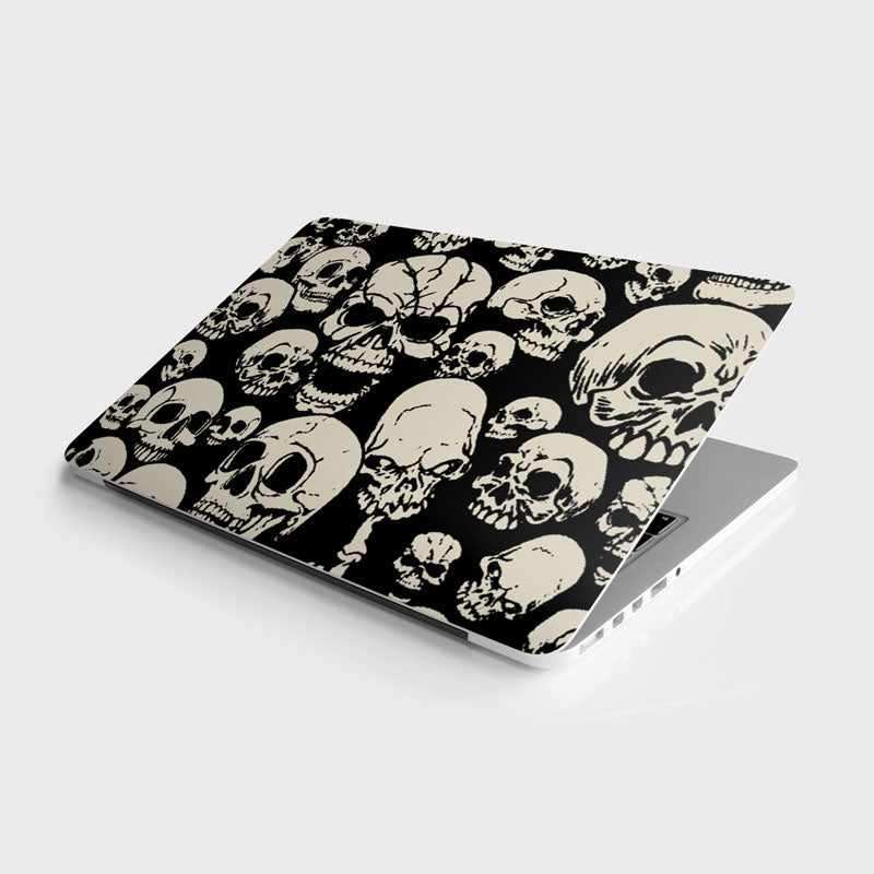 Skeleton Head Laptop Skin - Image 2