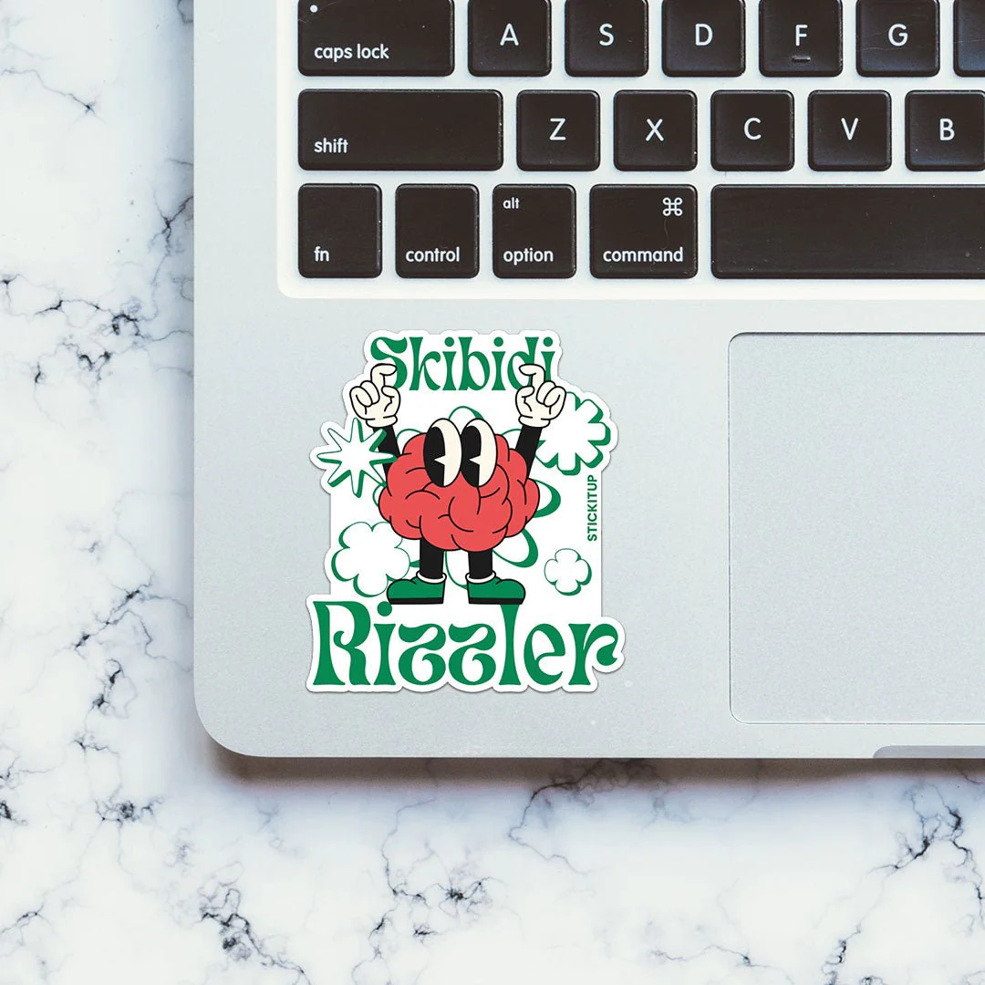 Skibidi RIzzler Sticker - Image 4