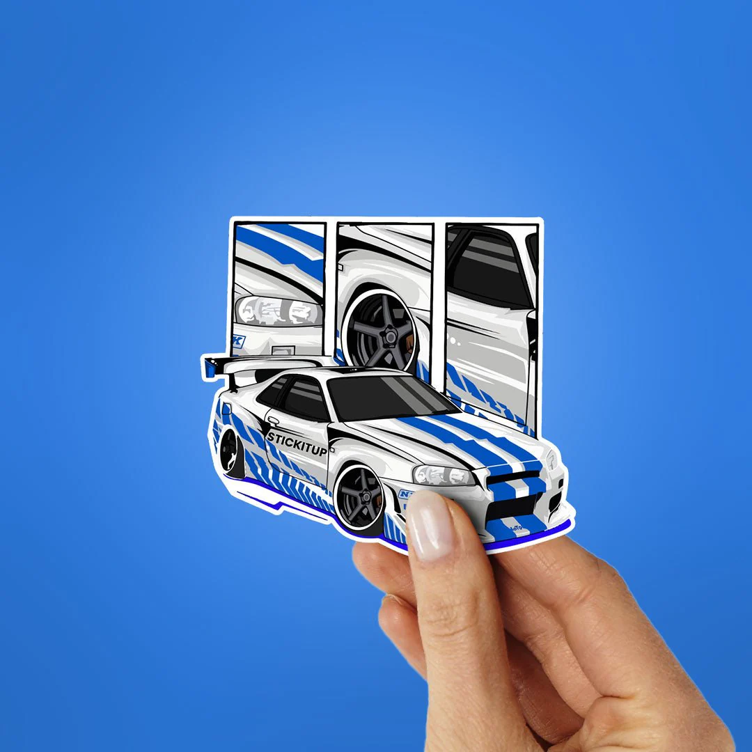 Skyline GT-R Sticker - Image 2