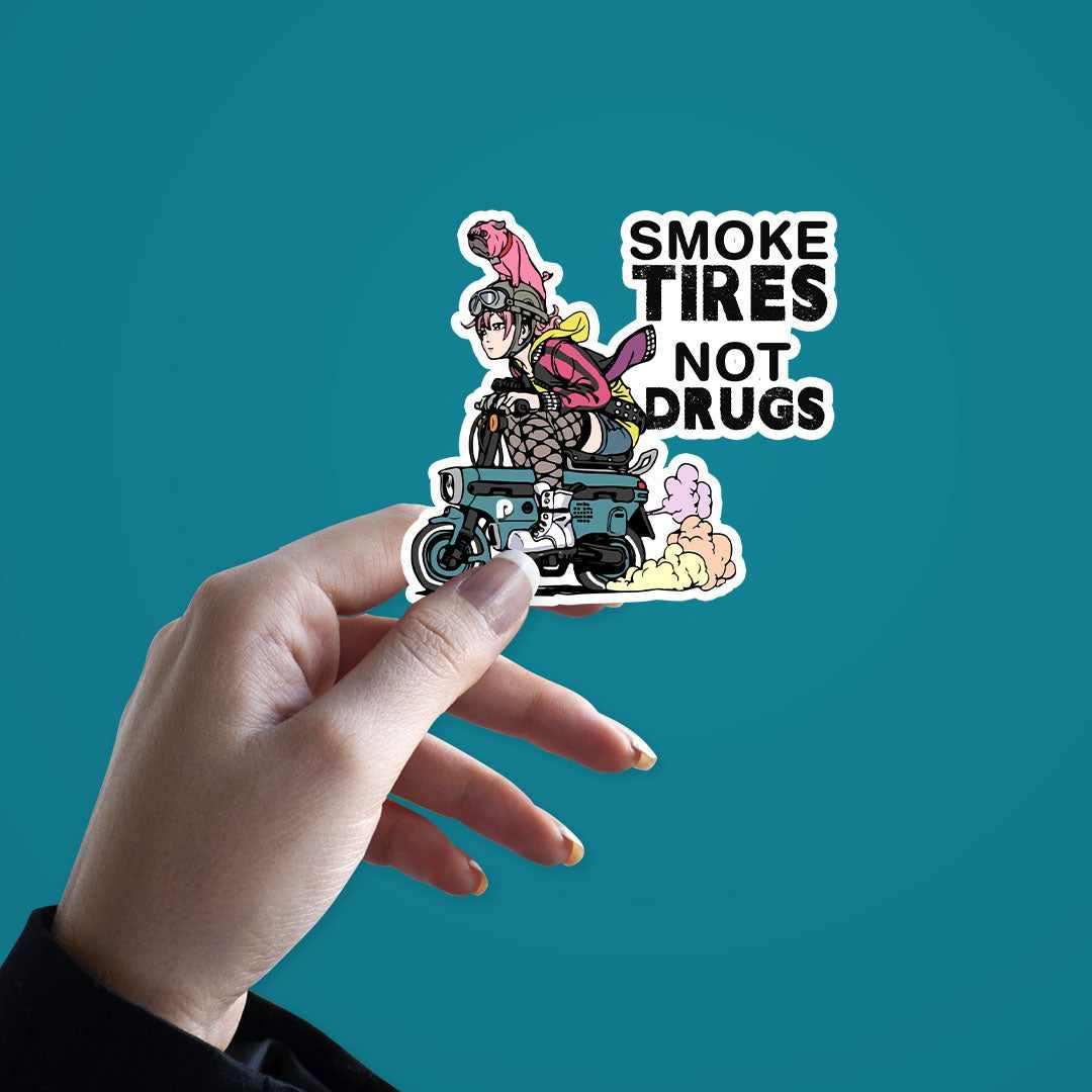 Smoke Tires Sticker - Image 3