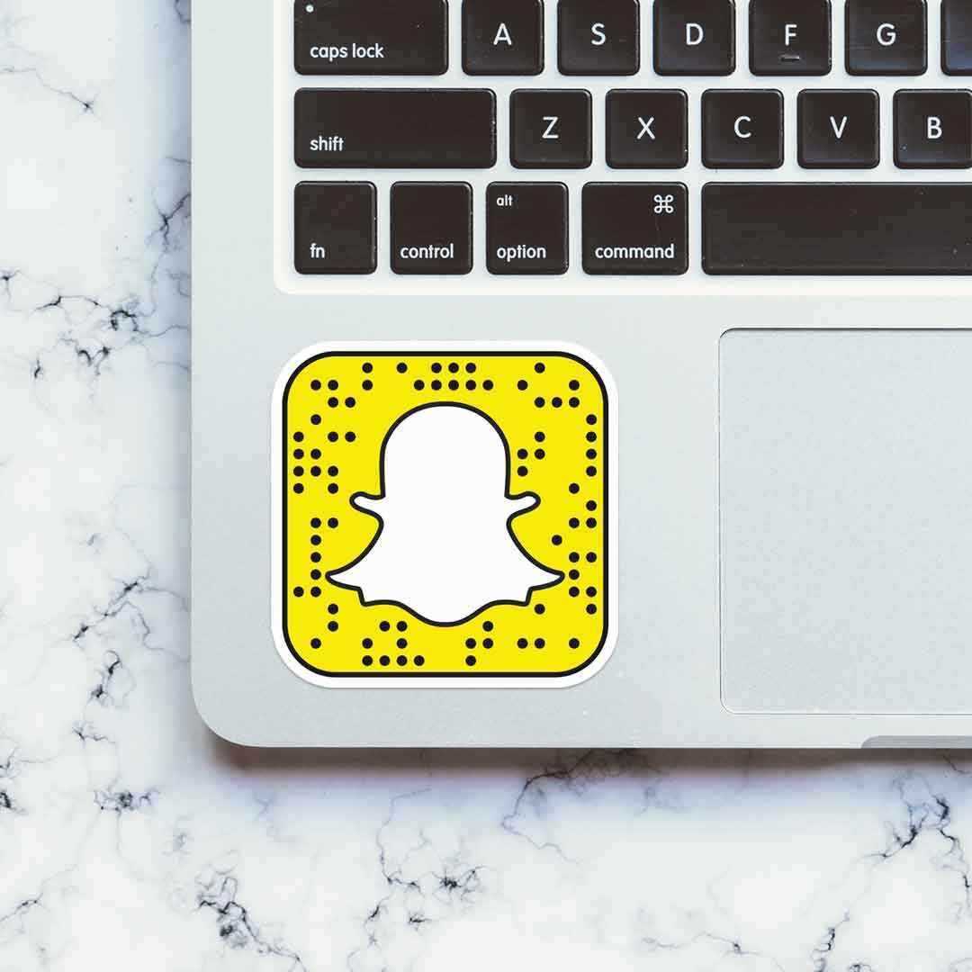 Snapchat Logo Sticker - Image 4