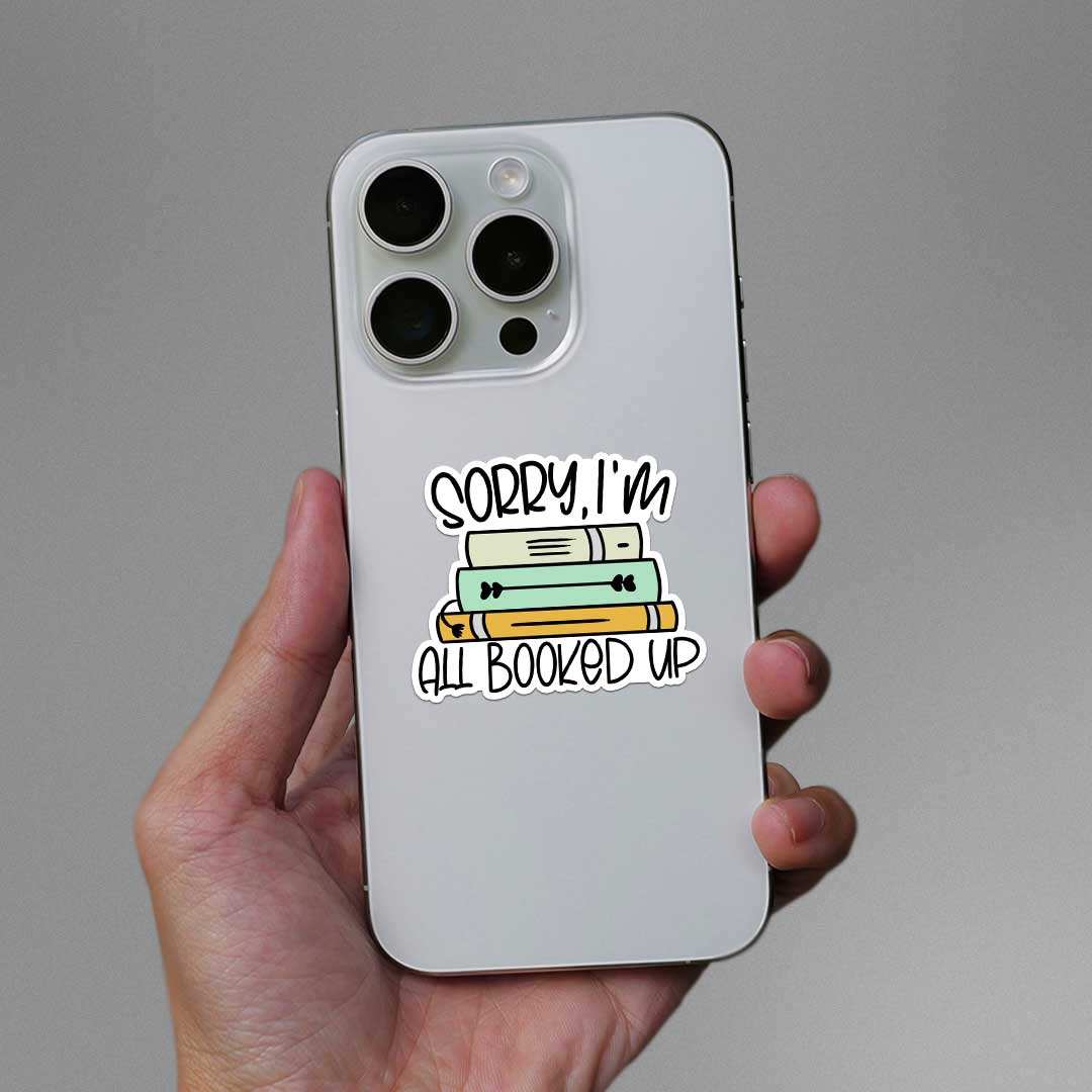 Sorry All Booked Up Sticker - Image 3