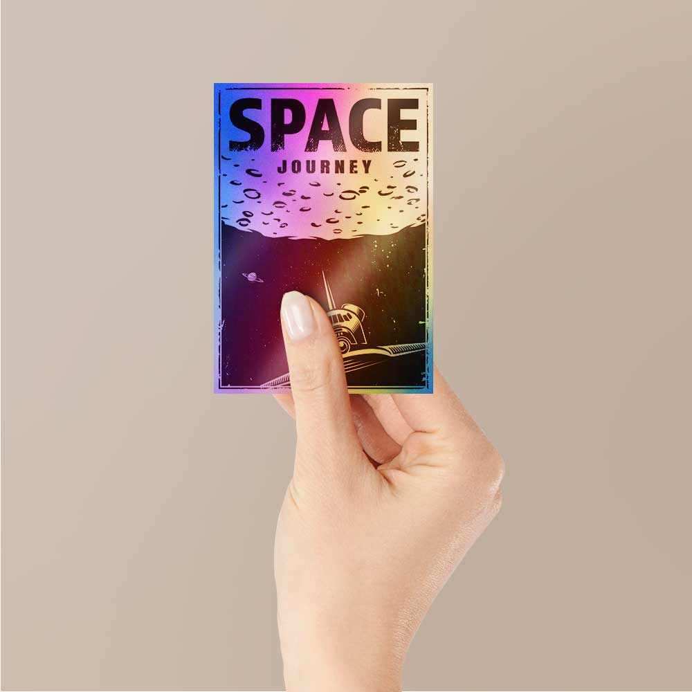 Space Journey Holographic Stickers - Image 2