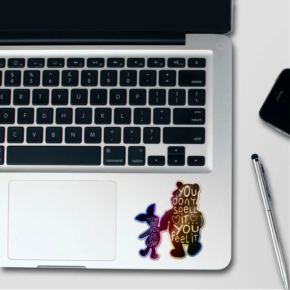 Spell It Feel It Sticker Holographic Stickers - Image 3