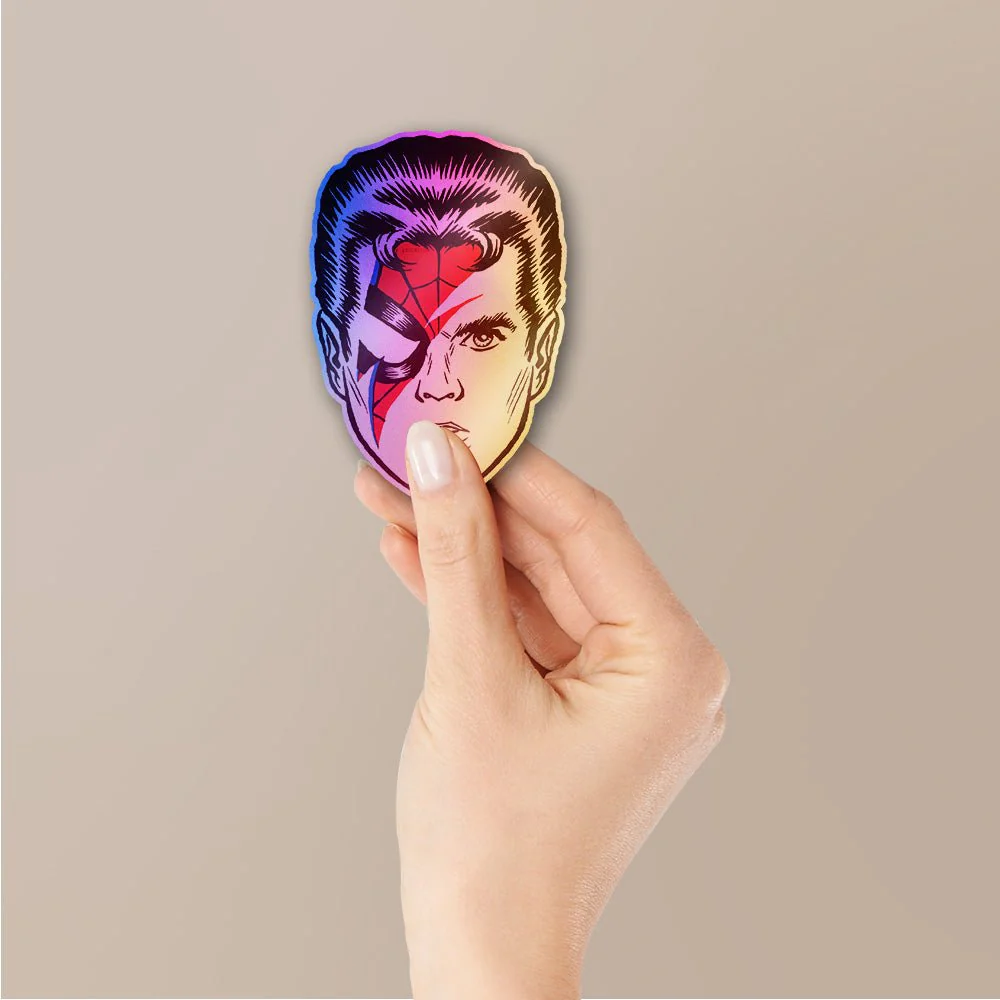 Spiders From Mars Holographic Stickers - Image 2