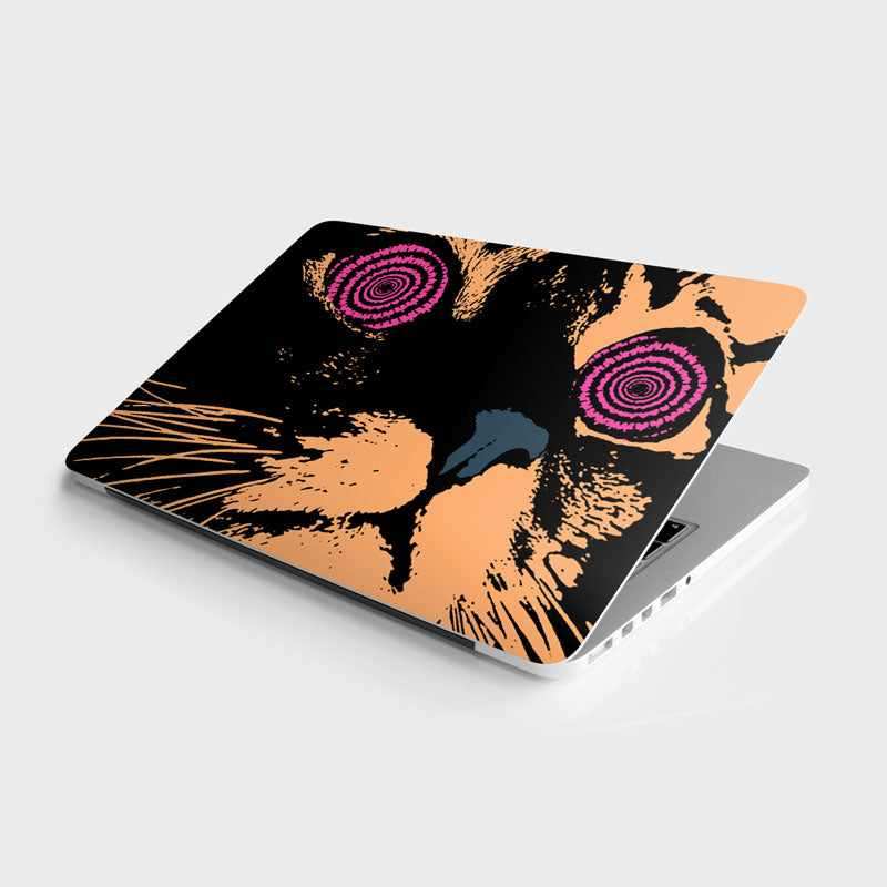 Spiral Cat Eyes Laptop Skin - Image 2