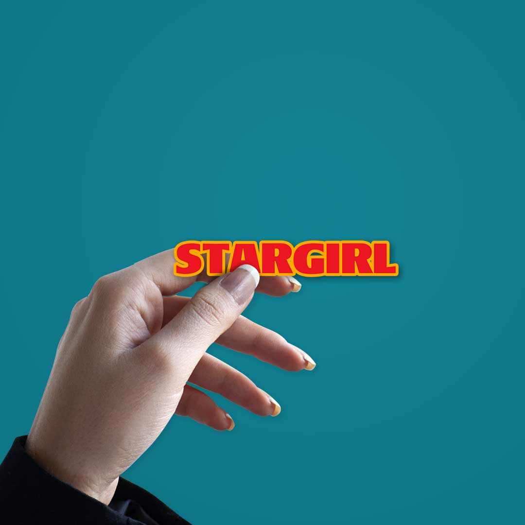 Star Girl Sticker - Image 2