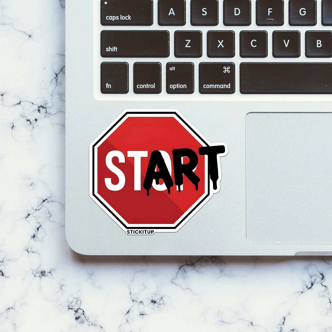 START Sticker - Image 4