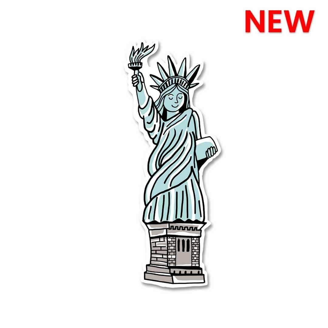 Statue of liberty Sticker