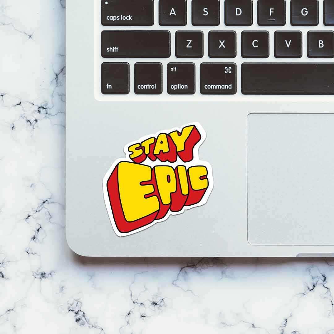 Stay Epic Sticker - Image 4