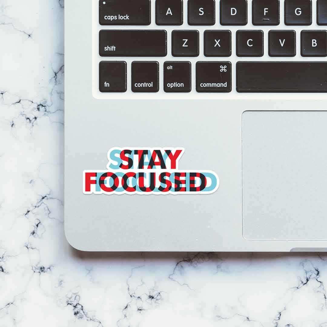 Stay Focused Sticker - Image 4