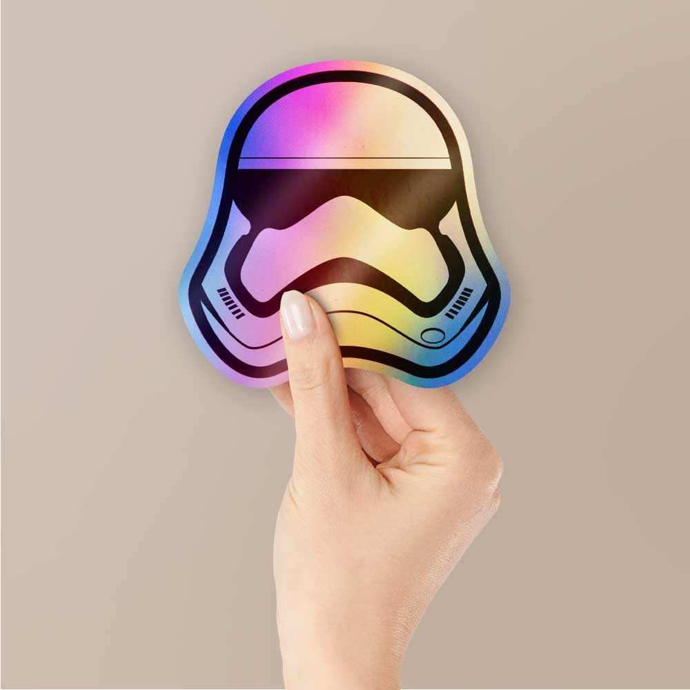 Storm trooper Holographic Stickers - Image 2