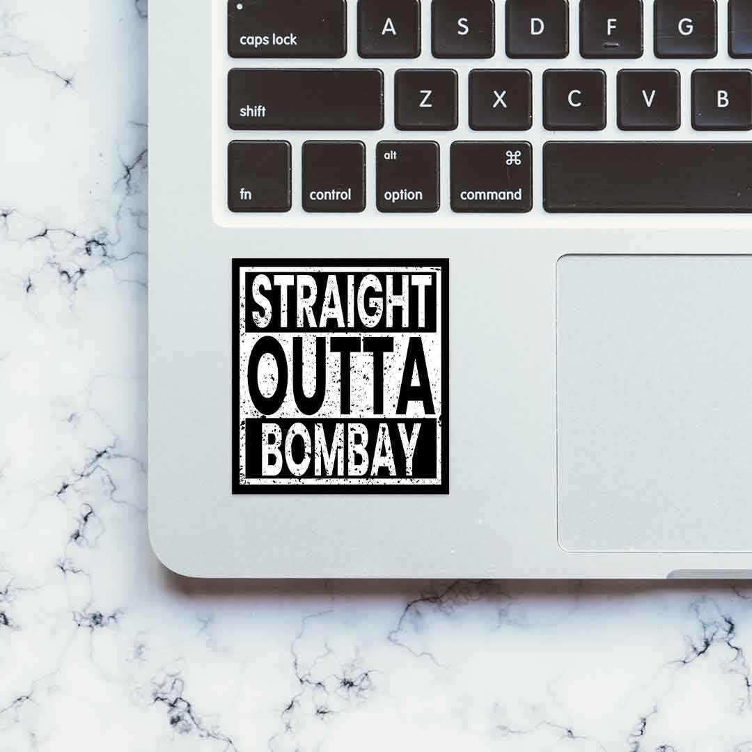 Straight Outta Bombay Sticker - Image 4