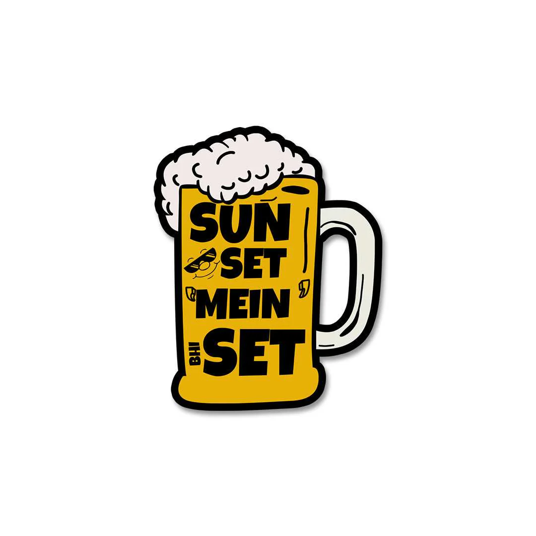 Sunset Mein Bhi Set Sticker - Image 2