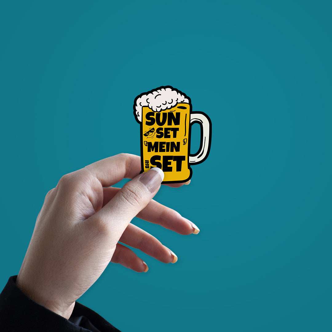 Sunset Mein Bhi Set Sticker - Image 3